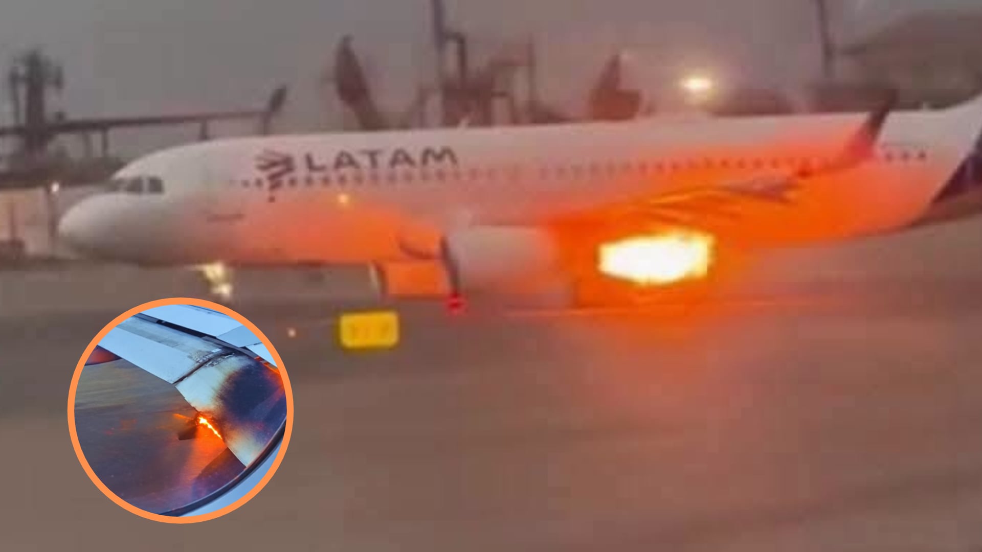 ¿Qué causó el incidente de LATAM en el aeropuerto Jorge Chávez? Esto se sabe sobre el fuego en uno de los motores del avión