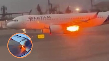 ¿Qué causó el incidente de LATAM en el aeropuerto Jorge Chávez? Esto se sabe sobre el fuego en uno de los motores del avión