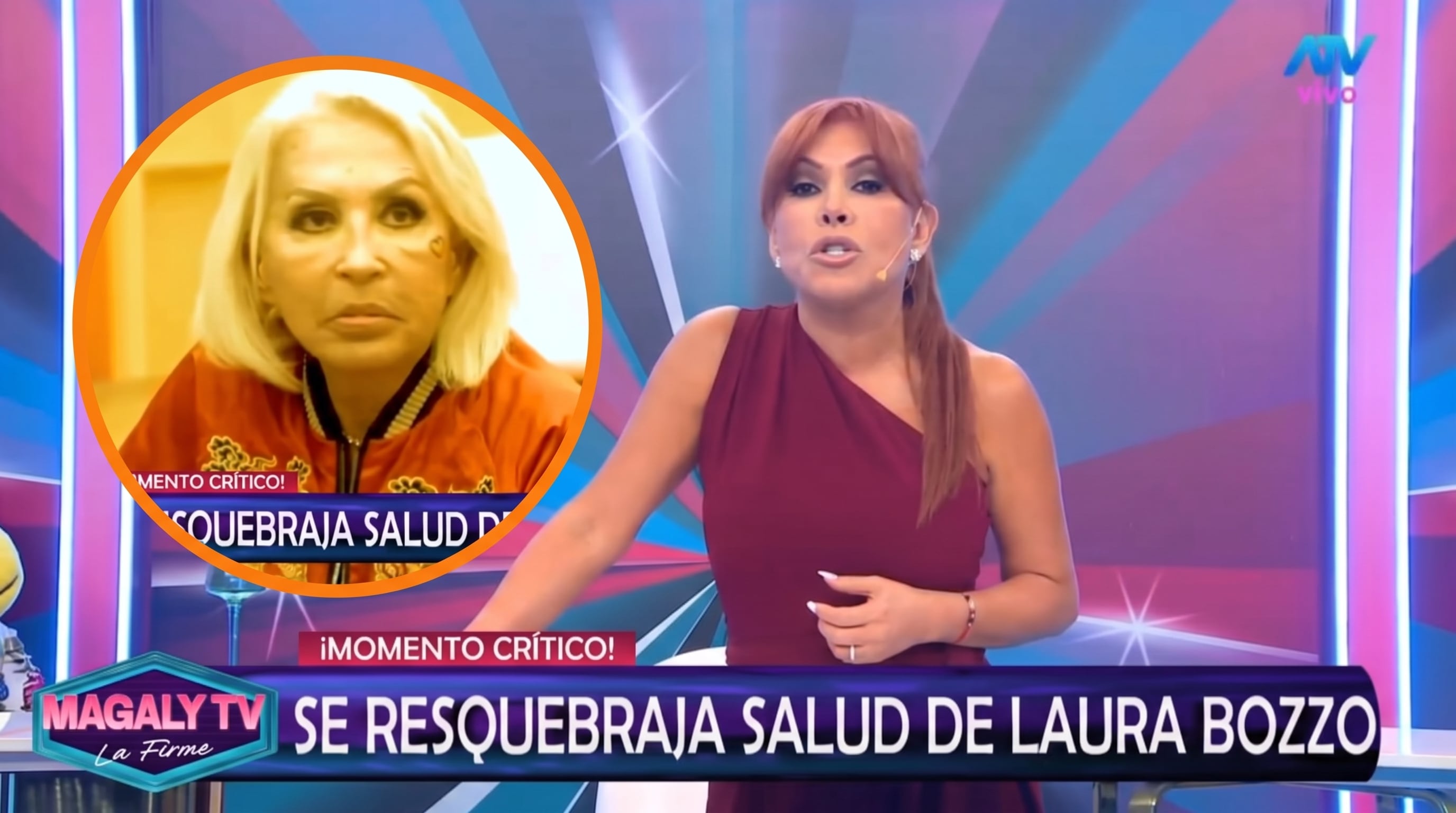 Laura Bozzo tendría peritonitis, neumonía y colapso pulmonar: Magaly Medina revela nuevos detalles de su grave estado de salud