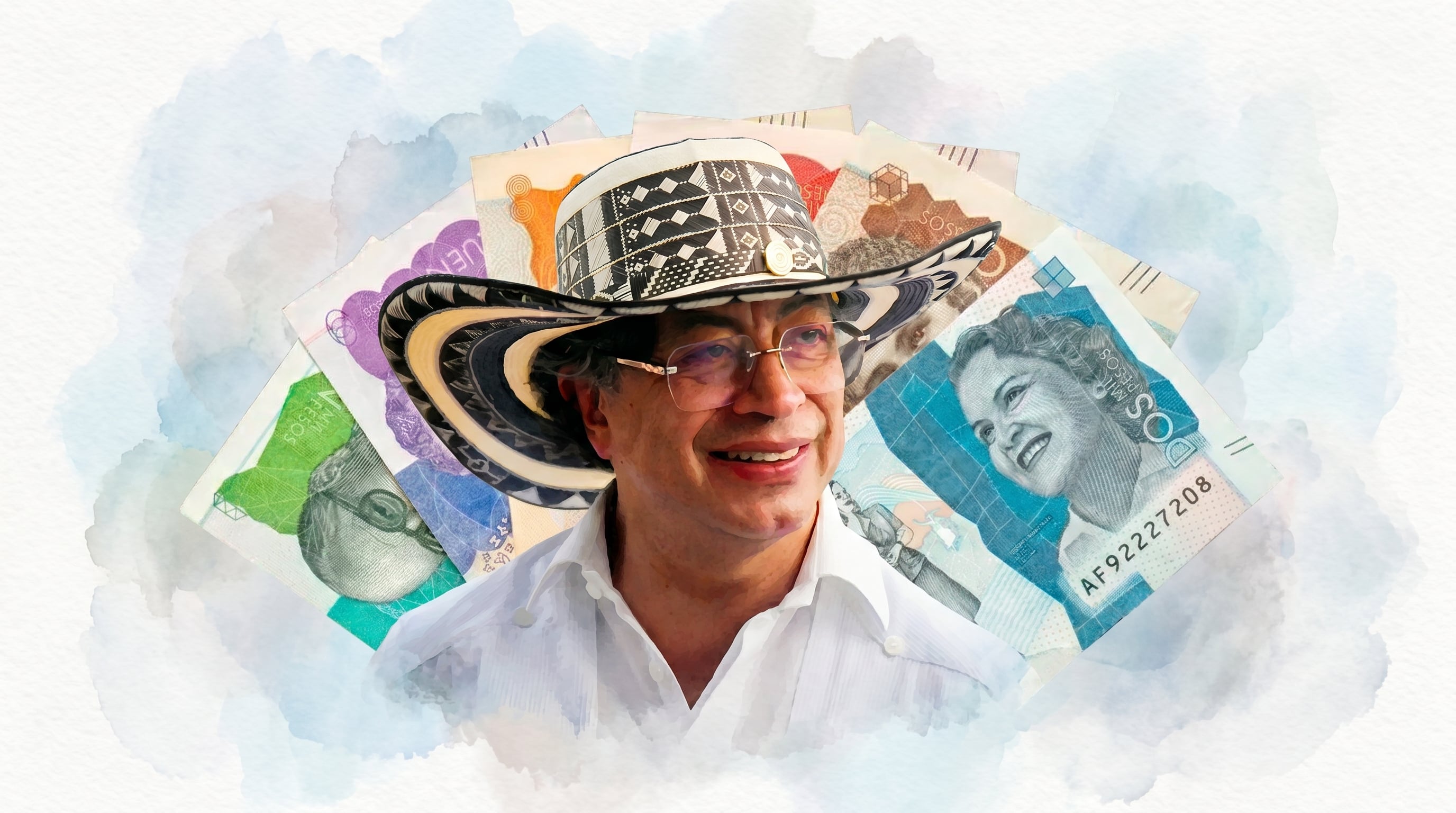 Gustavo Petro afirmó que Colombia quedó menos expuesta a crisis económicas mundiales tras reducir su deuda externa - crédito Imagen Ilustrativa Infobae