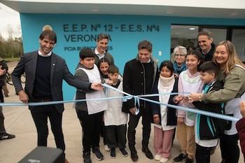 Axel Kicillof en Punta Indio