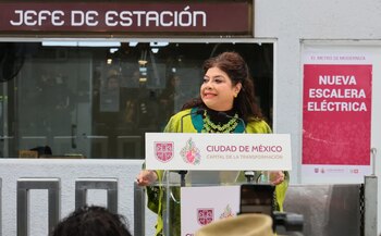 Clara Brugada. (Foto: Gobierno de