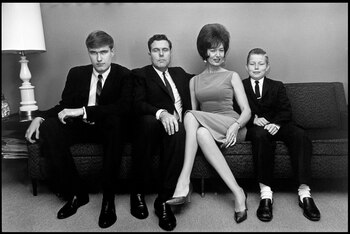 Retrato de familia de moda,