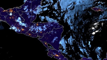 Las bajas temperaturas en Centroamérica