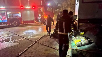 Se incendió un sector de