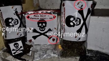 Fotografías publicadas por Jiménez enseñan