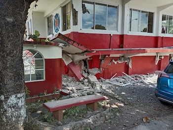 El terremoto de magnitud 7,2 registrado frente a la provincia de Los Santos ocurrió a una profundidad menor a 10 kilómetros.