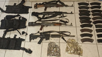 Asegura Célula BOII arsenal de