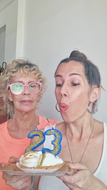 Malena Valenzuela recordó junto a