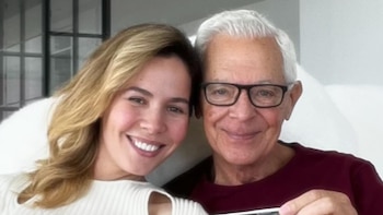 Elina y Eduardo Costantini disfrutan