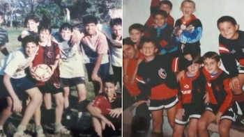 Revelaron fotos inéditas de la infancia de Messi tras su retiro de la selección argentina: el sentido mensaje de uno de sus amigos