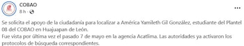 Activan búsqueda.