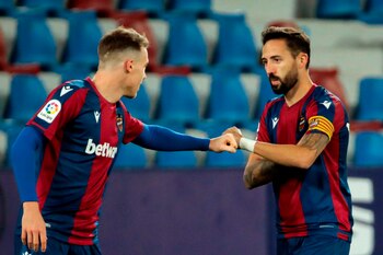 El centrocampista del Levante UD