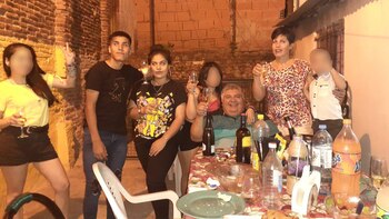 Parte de la familia Aguero