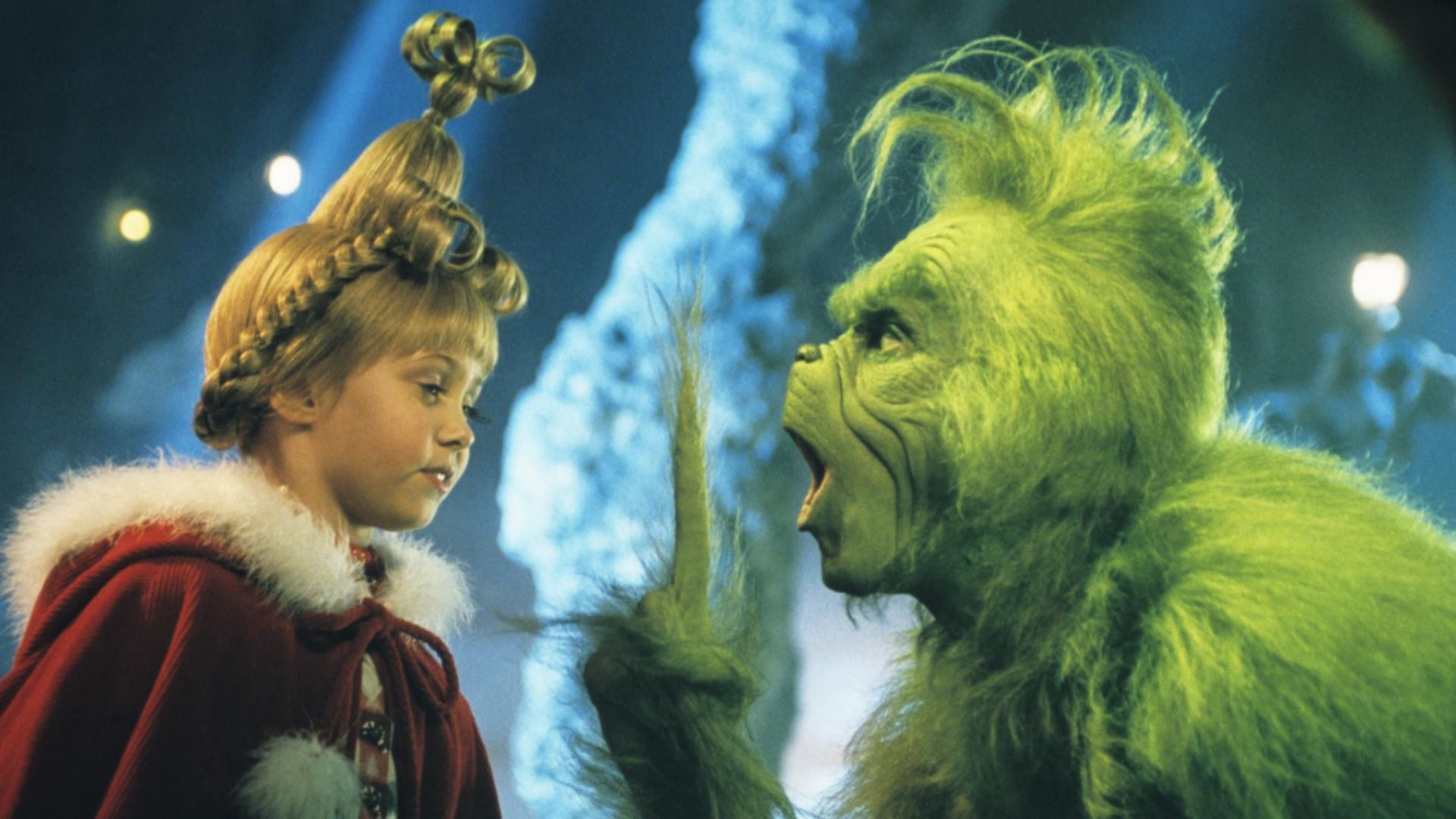 Jim Carrey personificó al Grinch en la adaptación
