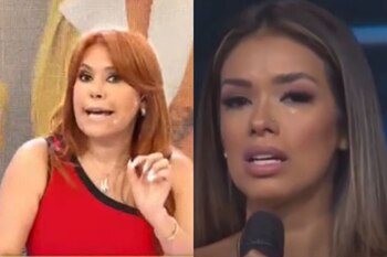 Magaly Medina no creyó en las lágrimas de Shirley Arica. (Foto: Captura TV)