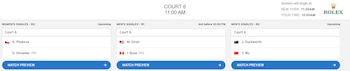 Ignacio Buse y Marcos Giron se medirán en el segundo turno de la cancha 6 del US Open 2026 este miércoles 2 de septiembre.