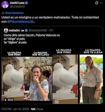 David Luna acusó a Matador