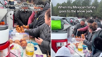 Familia mexicana se va a