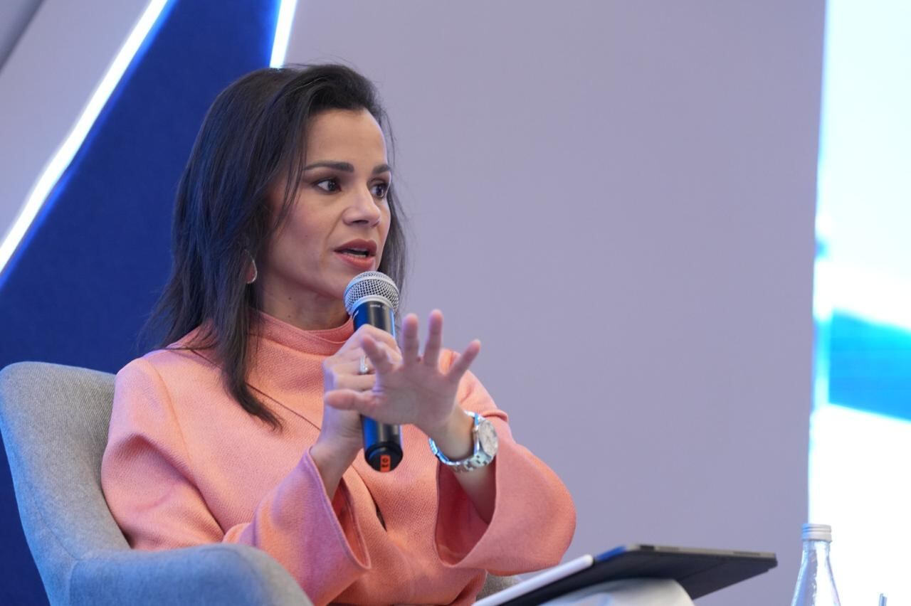 Luz Stella Murgas, presidenta de Naturgas, mostró preocupación por la situación gasífera de Colombia - crédito @NaturgasCol/X