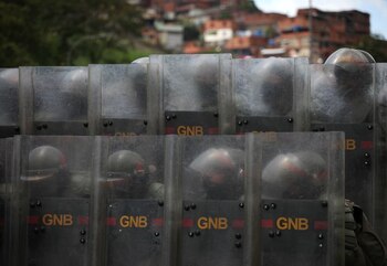 Miembros de la Guardia Nacional