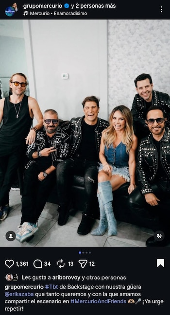 Mercurio and friends promocionan conciertos