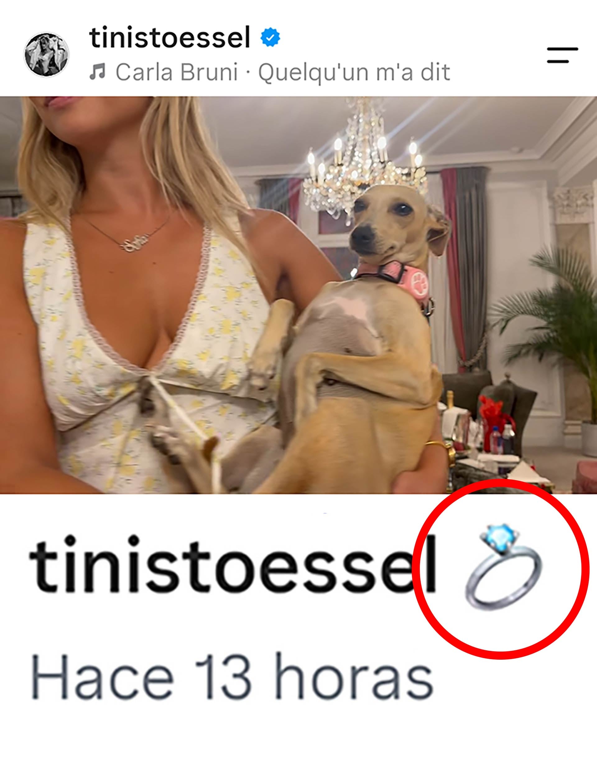 Una usuaria reaviva los rumores por el emoji de Tini Stoessel en París: “el mensaje estuvo en el emoji”