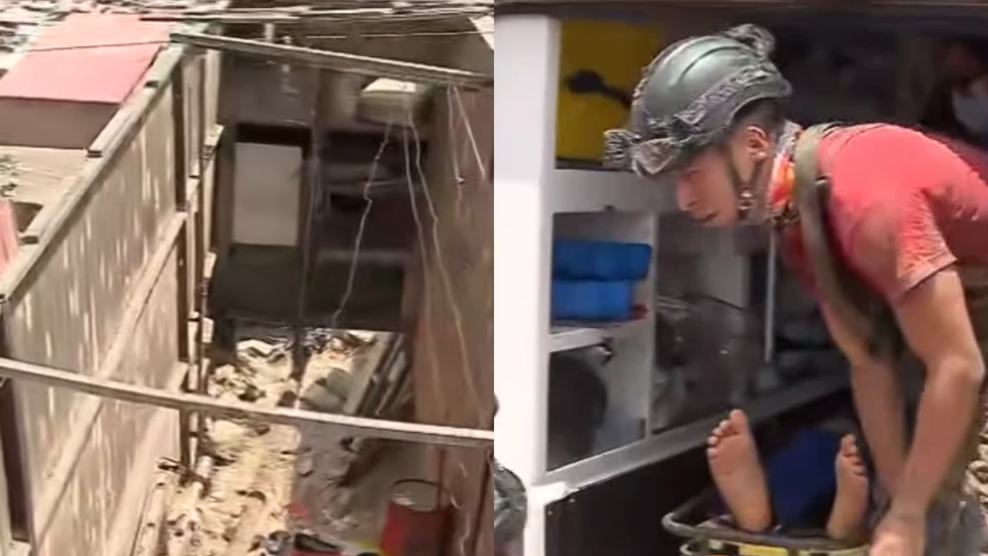 Obrero permaneció sepultado por casi cuatro horas tras colapso de muro de contención en Ventanilla: fue rescatado con vida