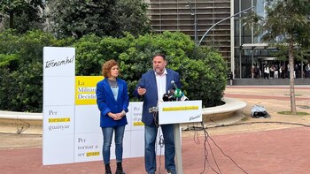 Junqueras descarta entrar en el