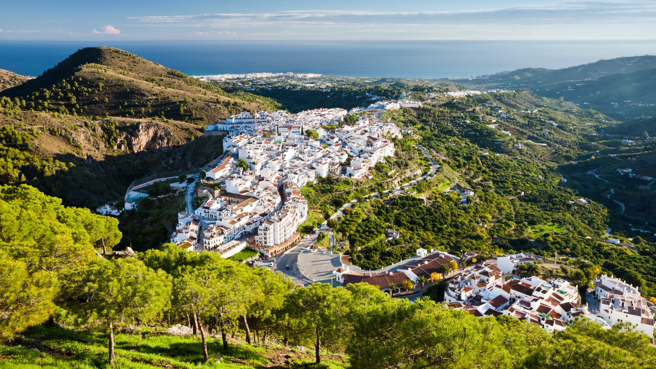 Frigiliana, en Málaga.