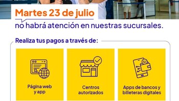 Luz del Sur informó que