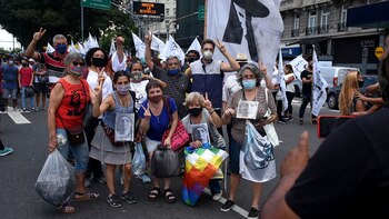 Los militantes a favor de