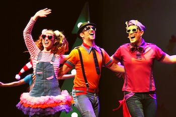 El grupo de teatro se