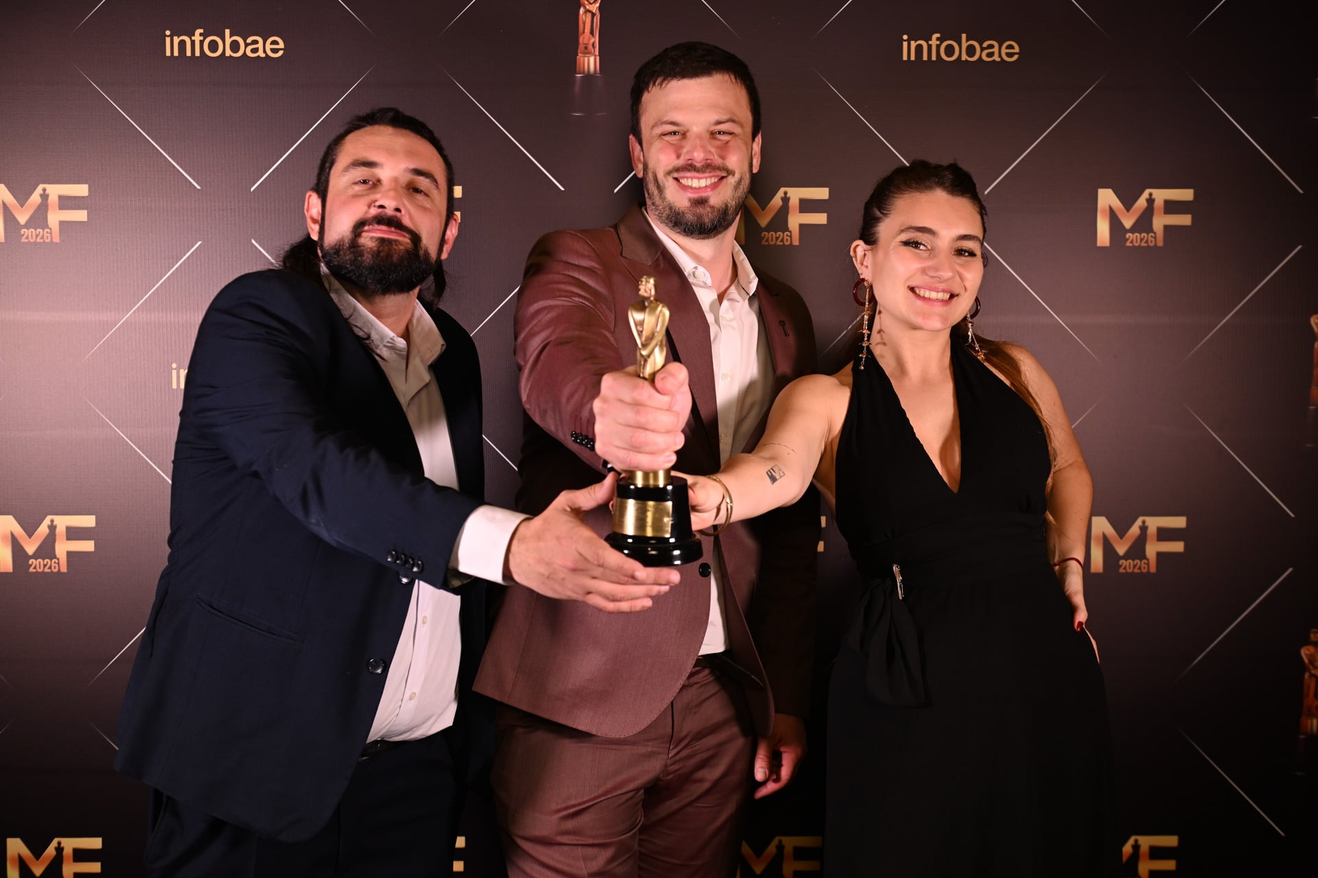Nacho Otero, Agostina Incollingo, Lautaro Androszczuk: ganadores por Coworking (Delta) en la terna de programa de interés general en FM