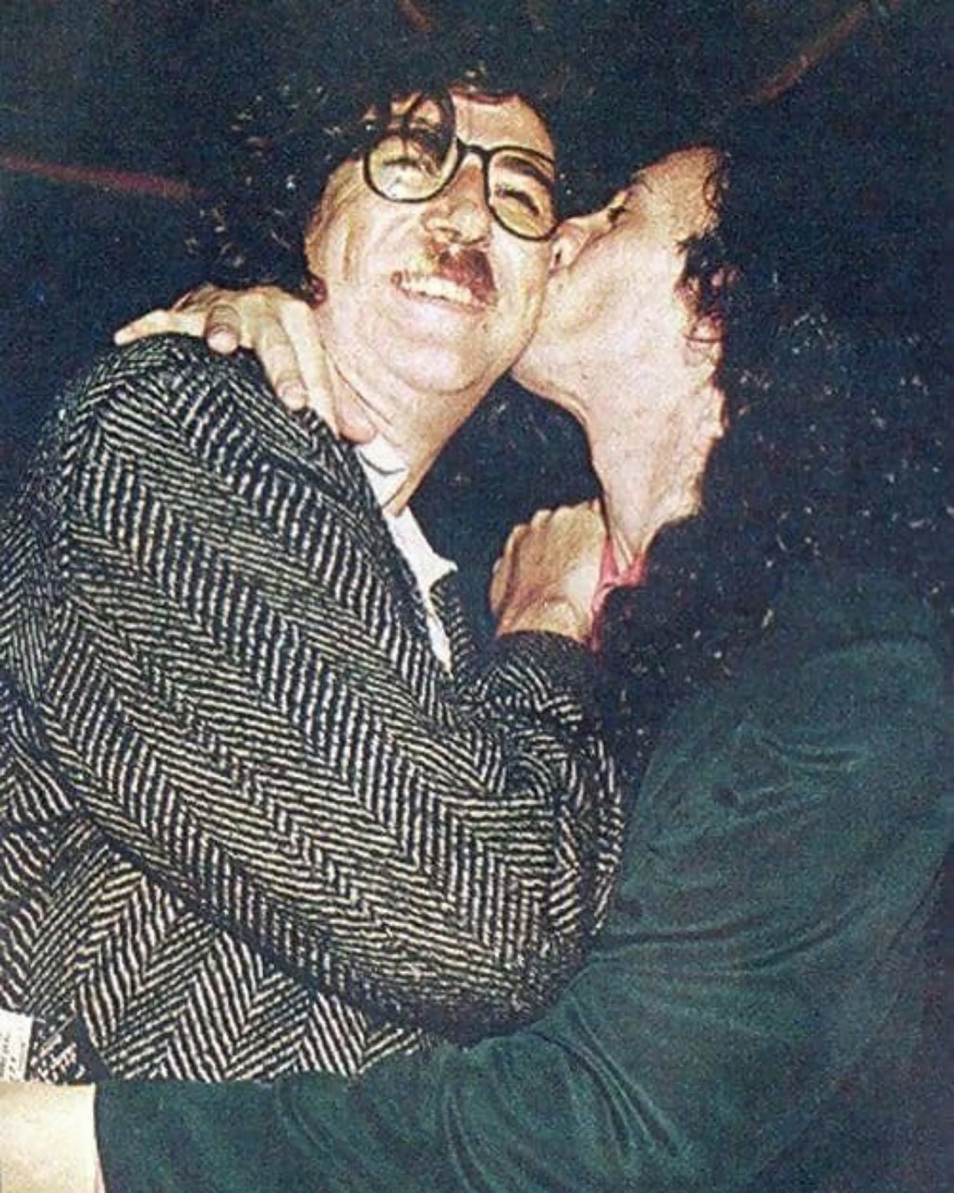 El vínculo entre ambos comenzó en 1982 en los camarines del Teatro Coliseo tras un recital de Juan Carlos Baglietto