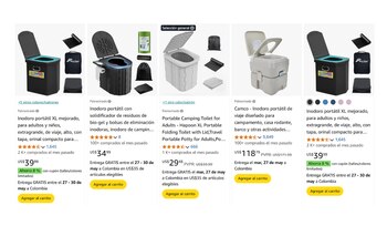 En Amazon, también se pueden