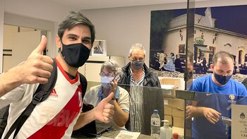 Los hinchas argentinos retiraron la