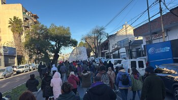 Manifestantes se concentran tras la