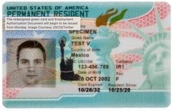 Cara frontal de la nueva