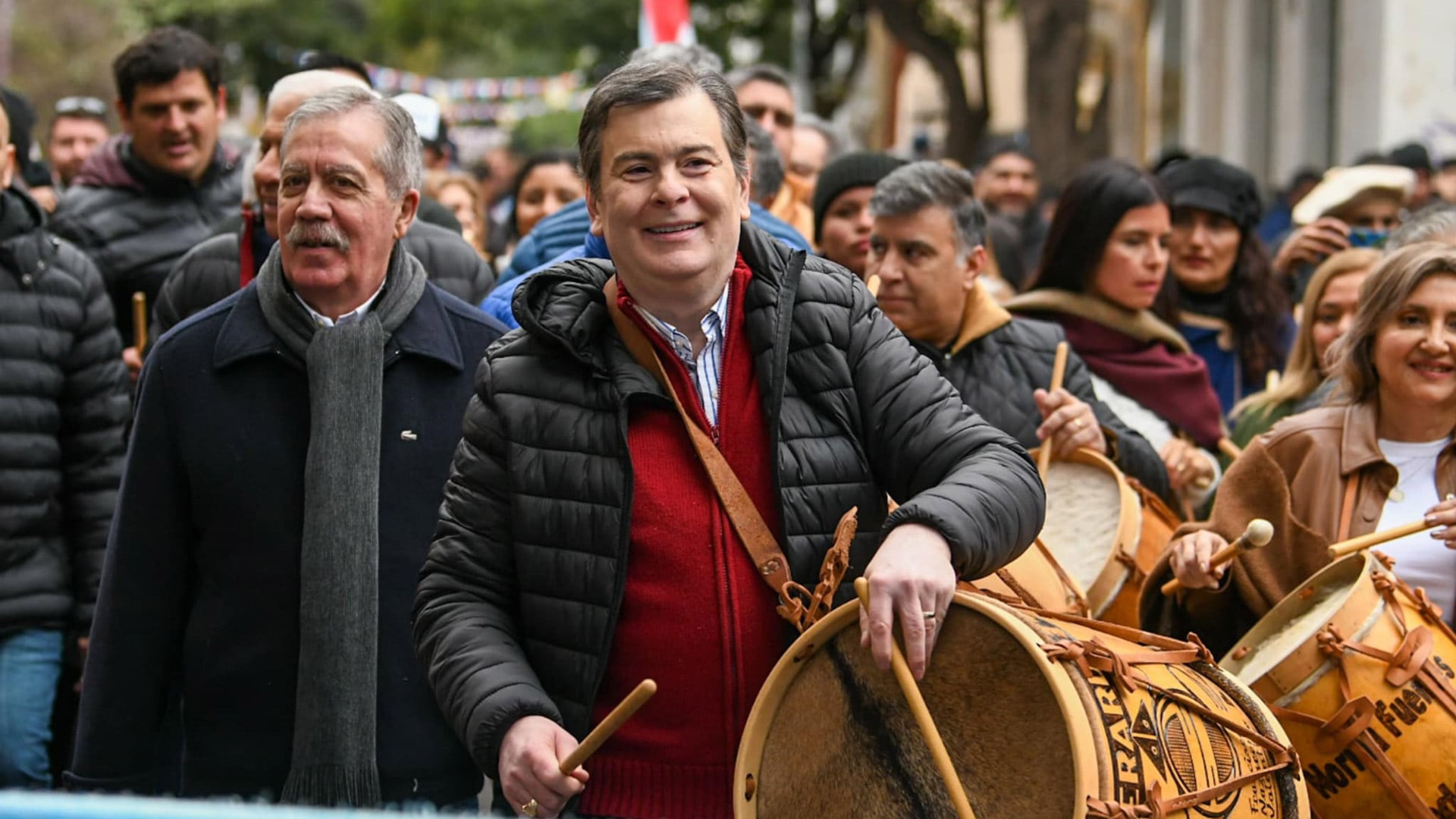 Zamora y Elías Suárez, actual gobernador de Santiago del Estero