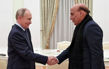 El presidente ruso, Vladímir Putin,