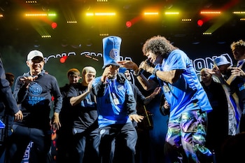 La celebración de Belgrano con la Mona Jiménez