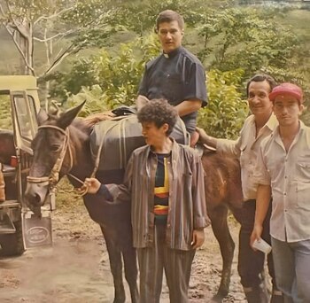 Familia de Darío Uribe, el