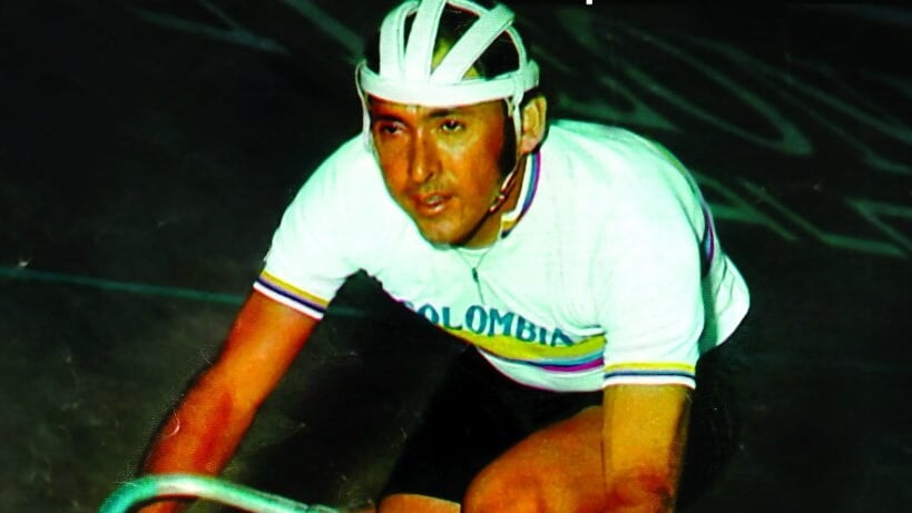 Martín Cochise Rodríguez fue el primer colombiano en ganar etapas en el Giro de Italia, con triunfos en 1973 y 1975-crédito Comité Olímpico Colombiano.