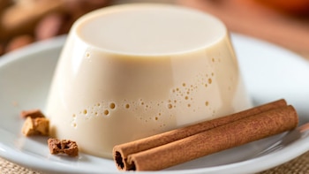 Gelatina de horchata y canela: