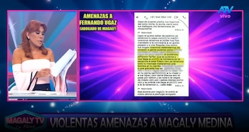 Magaly Medina presenta denuncias tras recibir amenazas: “Sabemos tus placas y tus carros”. Captura: Magaly TV La Firme.