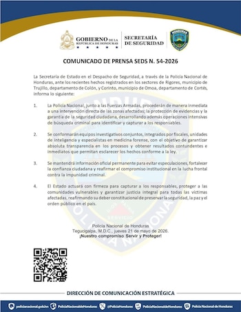 Fiscales, militares y agentes de inteligencia participarán en las operaciones para identificar a los responsables. (FOTO: Secretaría de Seguridad)