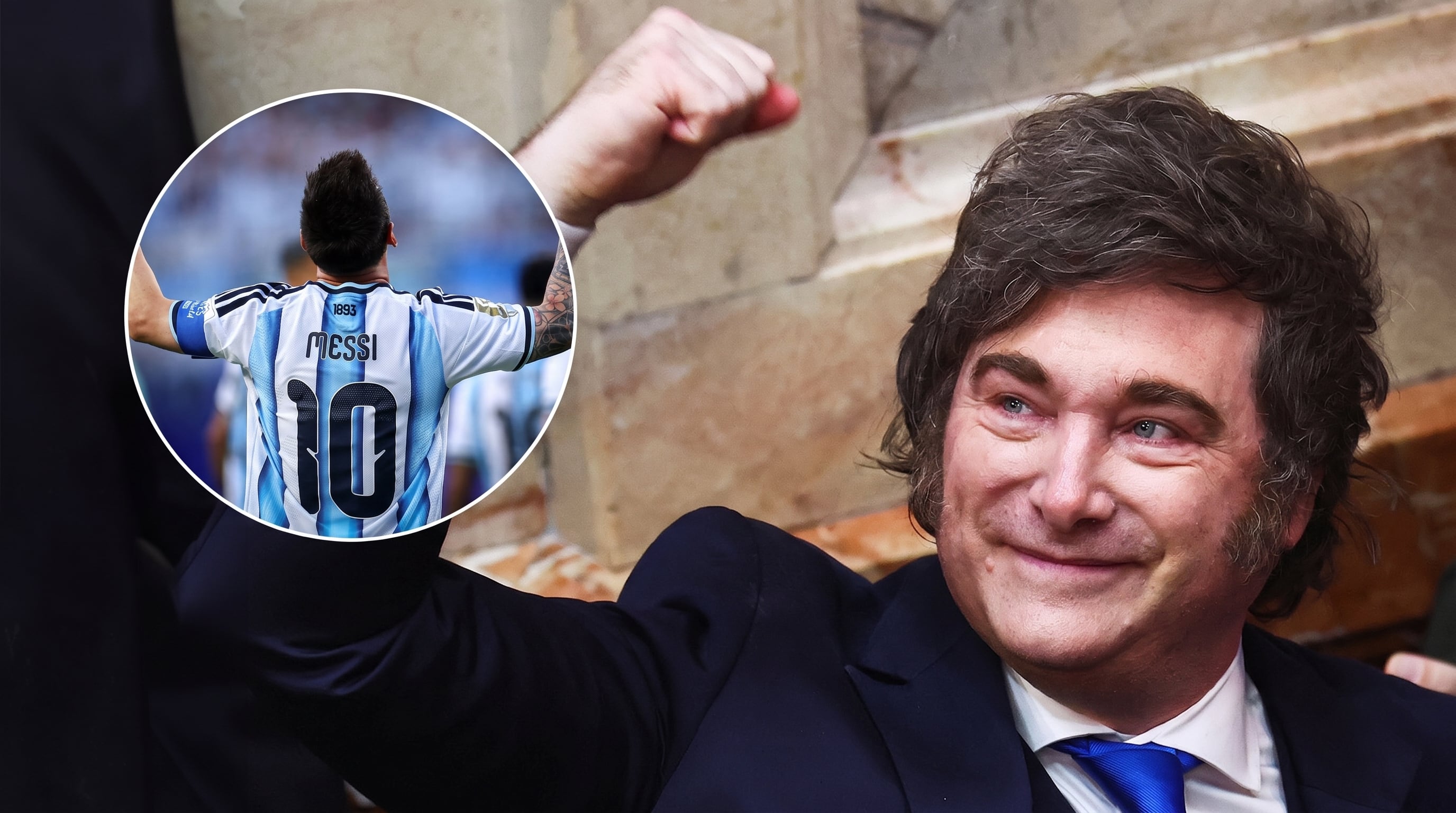 Milei se sumó a la despedida de Messi con un mensaje en redes