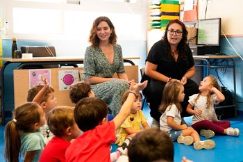 Isabel Díaz Ayuso, en un