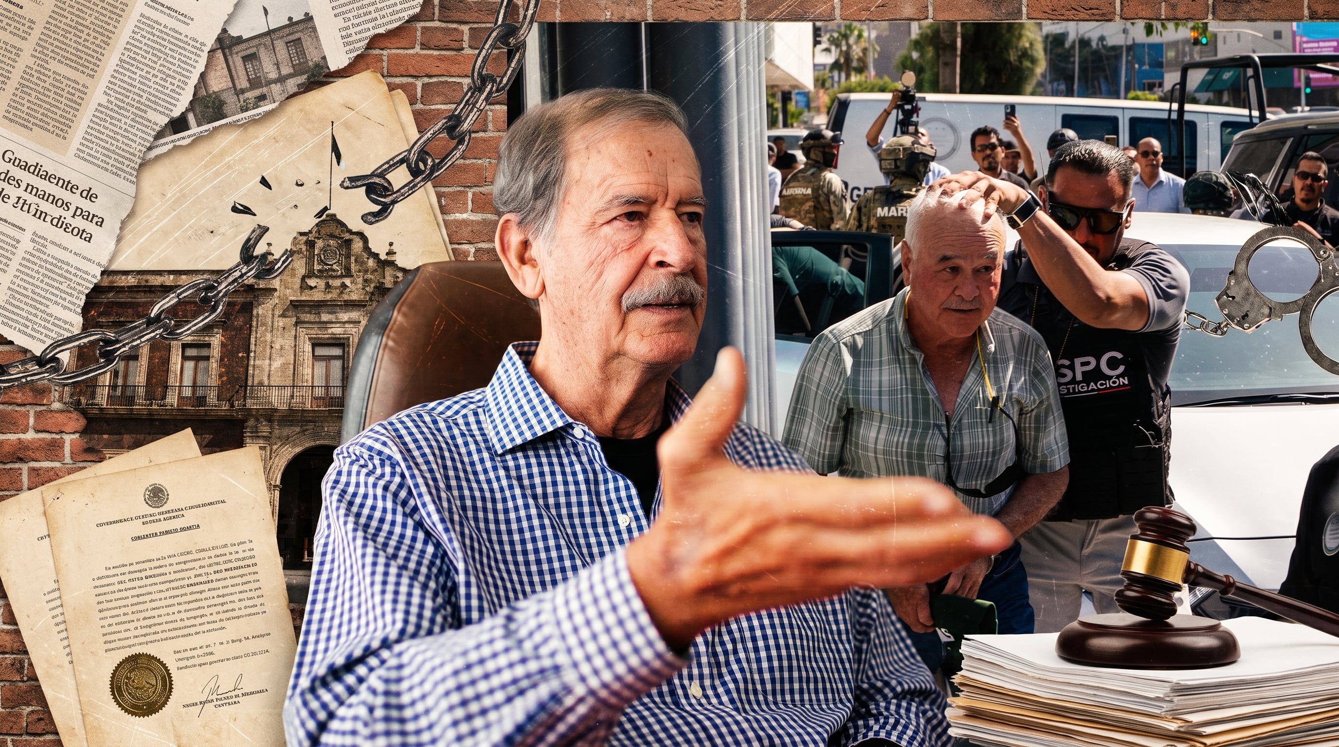 Vicente Fox defiende a Ernesto Ruffo por presuntos vínculos con huachicol fiscal y acusa persecución política